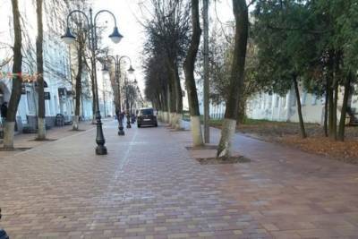 В Смоленске автомобилист забыл о «пешеходности» улицы Маяковского