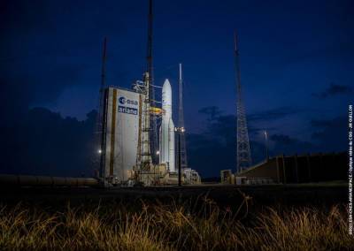Ariane-5 вывела на орбиту французский военный спутник