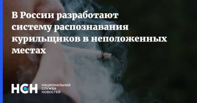 В России разработают систему распознавания курильщиков в неположенных местах