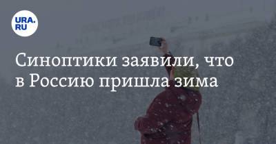 Синоптики заявили, что в Россию пришла зима