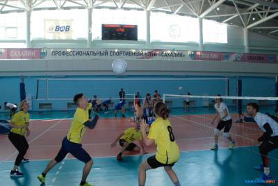 Сахалинцы сразились в мини-волейбол за призы областных соревнований