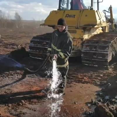 Площадь тления торфяников под Екатеринбургом за сутки сократилась почти вдвое – до 1 га