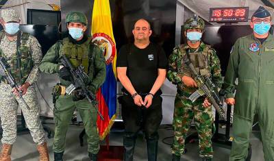 Пойман Дайро Усугу - самый известный наркобарон Колумбии
