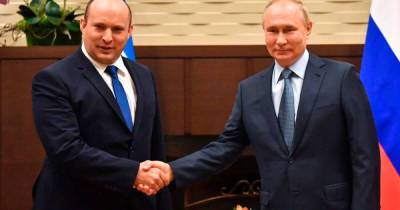 Премьер Израиля обсудил с Путиным ядерную программу Ирана и Сирию