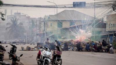 Повстанцы атаковали пост силовиков в крупнейшем городе Мьянмы — Янгоне