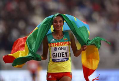 Эфиопская легкоатлетка установила новый мировой рекорд в полумарафоне