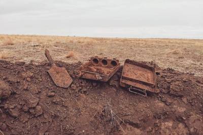 Сочинские поисковики обнаружили останки шести бойцов времен Великой Отечественной Войны