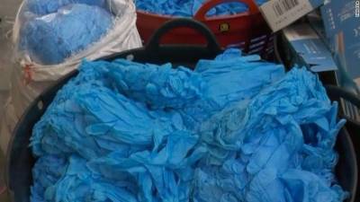CNN: десятки миллионов грязных использованных медицинских перчаток было импортировано в США из Таиланда