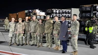 Украина получила третью партию военной помощи от США