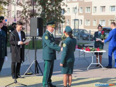 В Южно-Сахалинске наградили таможенников