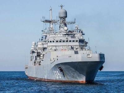 Большой десантный корабль проекта 11711 может защитить от мин целую морскую акваторию