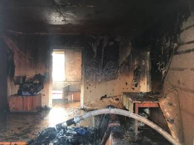 В Астраханской области в сгоревшем доме нашли тело мужчины