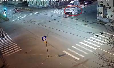 Пешехода сбили в Петрозаводске