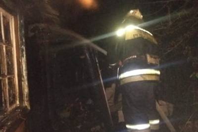 На пожаре в Новомосковске сгорел мужчина