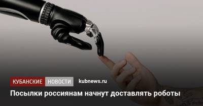 Посылки россиянам начнут доставлять роботы