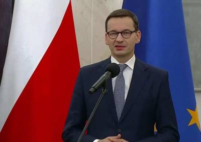 Моравецкий назвал диалог Польши с ЕС «беседой с пистолетом у виска»