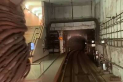 Опубликовано видео со «станцией-призраком» метро Москвы
