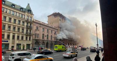 Пожар произошел в здании торгового представительства Вьетнама в Москве
