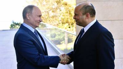 Песков раскрыл подробности переговоров Путина с премьер-министром Израиля
