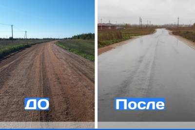 В Псковском районе прошла приемка двух дорог стоимостью более 13 млн рублей