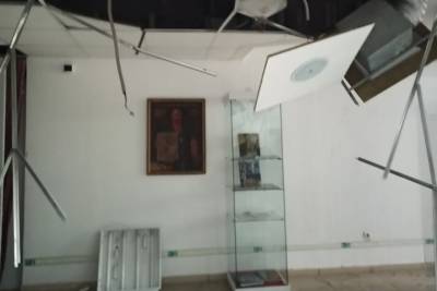 Из-за непогоды в музее Фелицына в Краснодаре произошёл пожар