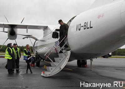 Борт "ЮТэйра", летевший из Уфы в Игарку, вернулся в аэропорт из-за сработавшего датчика