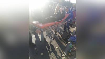 В Воронеже в жёстком столкновении двух легвоушек пострадала женщина