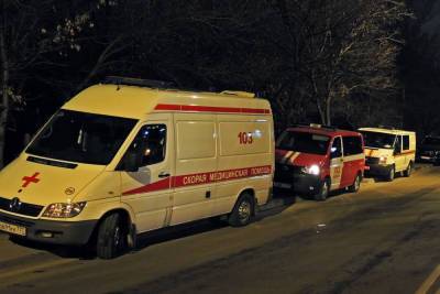Двое полицейских разбились насмерть на арендованной машине в Петербурге