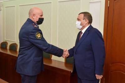 Глава Марий Эл пообщался с новым начальником Управления ФСИН