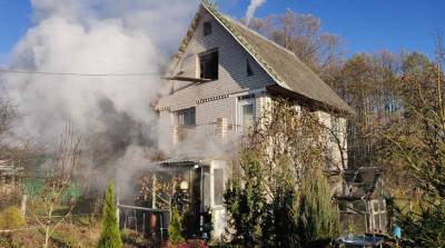 Два человека погибли при пожаре в дачном доме под Гродно