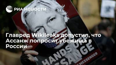 Главред Wikileaks Храфнссон: Ассанж может попросить убежища у многих стран, включая Россию