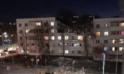 Два этажа жилого дома уничтожил взрыв в Набережных Челнах