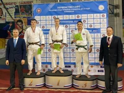 Три медали завоевали дзюдоисты Коми на первенстве СЗФО в Калининграде