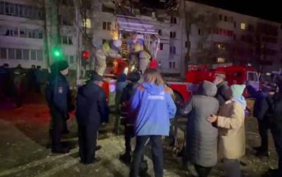 Взрыв в доме в Набережных Челнах разрушил восемь квартир