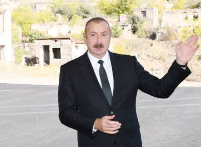 Ильхам Алиев - Президент Ильхам Алиев - Президент Ильхам Алиев: Зангиланский аэропорт будет сдан в эксплуатацию в следующем году - trend.az - район Губадлинский