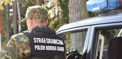 Два польских пограничника получили ранения после атаки мигрантов-нелегалов