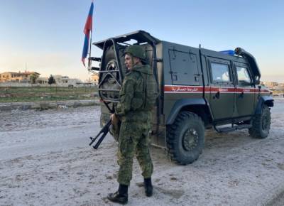 Попытка подрыва колонны российской военной полиции произошла в Сирии