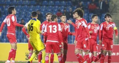 Олимпийская сборная Таджикистана (U-23) одержала победу над командой Ливана
