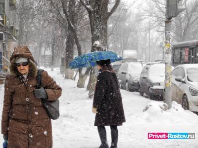 Синоптики рассказали, когда жителям Ростовской области ждать первый снег
