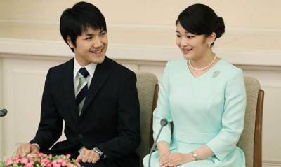 Японская принцесса вышла замуж спустя четыре года после помолвки