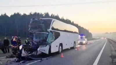 В СКР заявили, что попавший в ДТП в Калмыкии автобус не был оборудован исправными ремнями безопасности