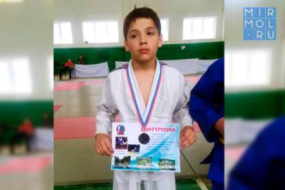 Юный спортсмен из Кайтагского района примет участие во Всероссийском турнире по дзюдо