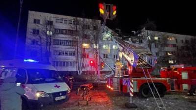 Момент взрыва в жилом доме в Набережных Челнах попал на видео