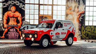 В Швейцарии представили Lada Niva для «Дакара»