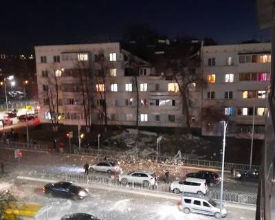 СК показал последствия взрыва в Набережных Челнах (видео)