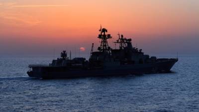 Российский военный корабль отразил нападение пиратов на судно у берегов Африки