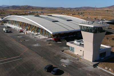 Алиев и Эрдоган открыли Физулинский международный аэропорт в Карабахе