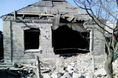 На юге ДНР во время обстрела поврежден дом