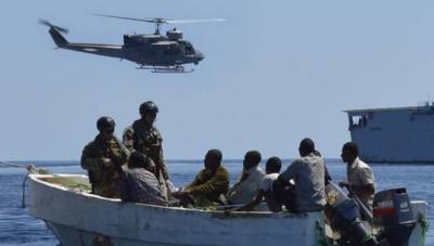 Российские моряки спасли судно от захвата пиратами в Гвинейском заливе — видео