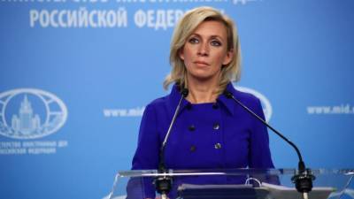 Захарова рассказала о развёртывании сил НАТО на украинской территории